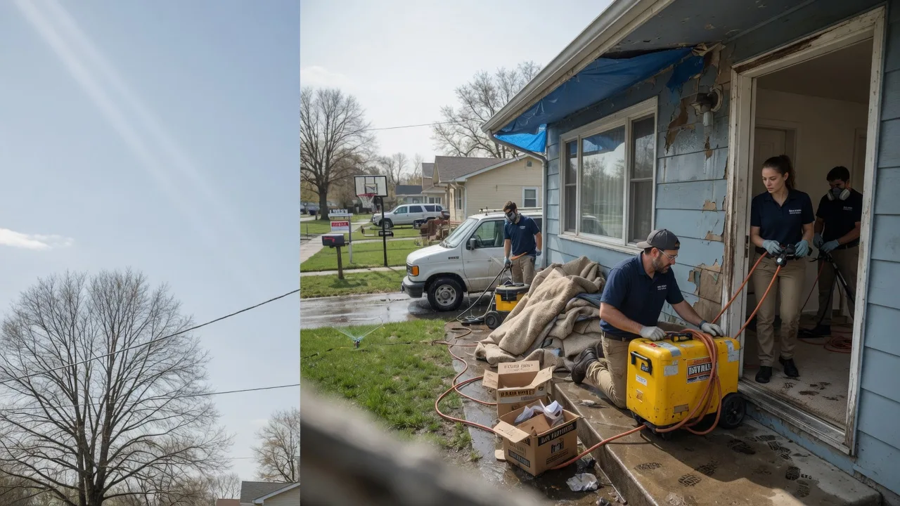 Basement Flood Cleanup in Medford, OK near me